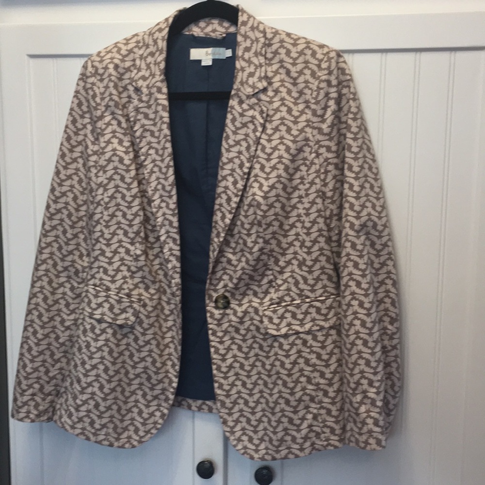 Boden Driftwood Dove Blazer